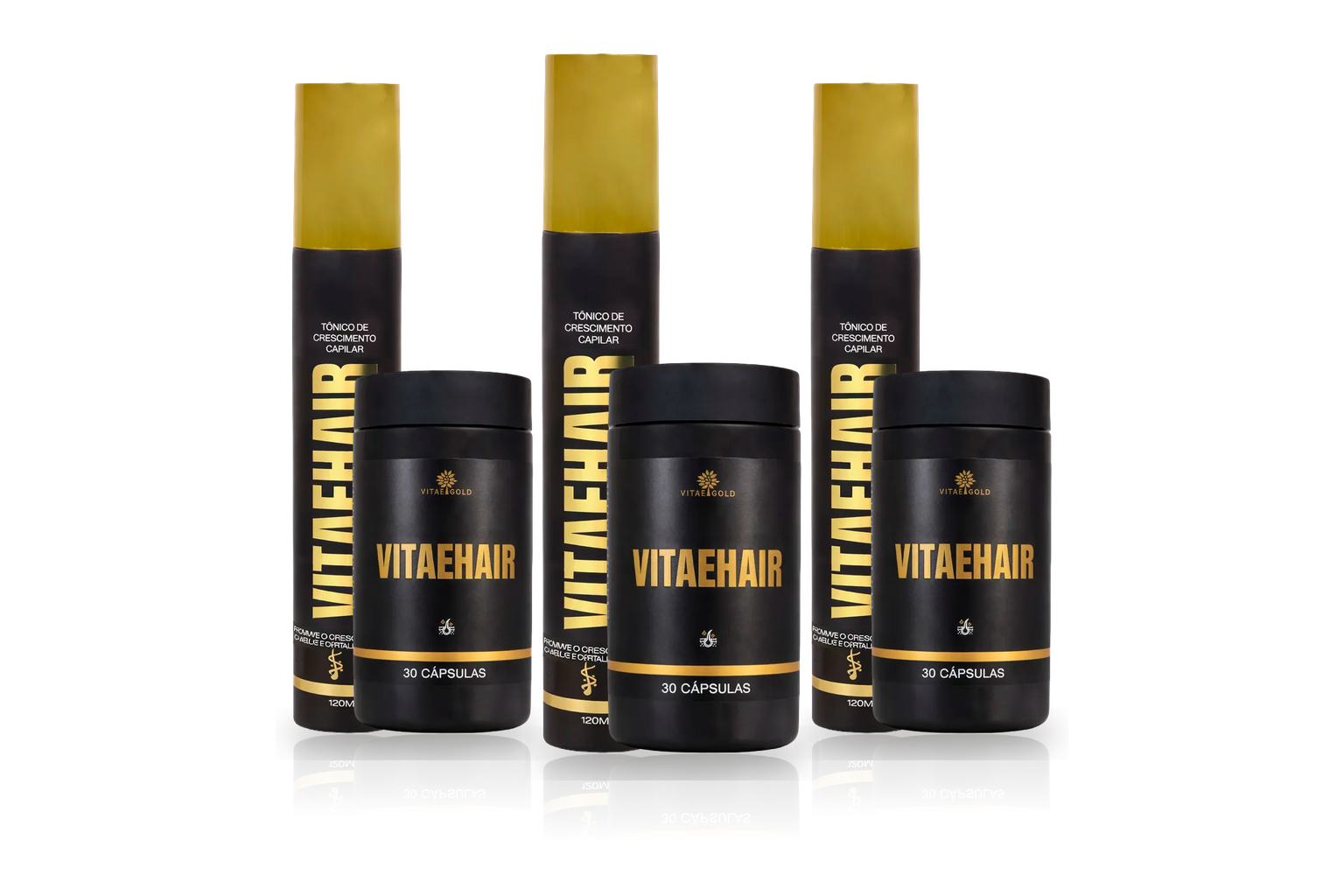 VitaeHair – 3 Kits